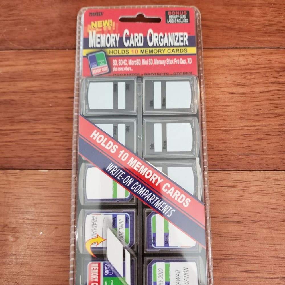 Pioneer Memory Card Storage Case - MCO-10